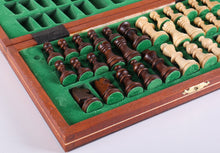 Load image into Gallery viewer, 10.5" Magnetic Wooden Travel Chess Game
