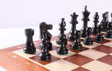 Load image into Gallery viewer, 18.5" Folding Tournament Chess Set - 3.5" Black & Boxwood