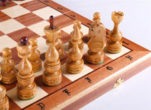 Load image into Gallery viewer, 19.5" Debiut Wooden Chess Set