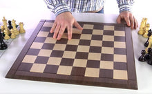 Load image into Gallery viewer, 21" Folding Hardwood Player's Chessboard - 2 1/4" Squares JLP, USA