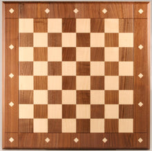 Load image into Gallery viewer, 21" Hardwood Designer Chessboard JLP, USA (DISCOUNTED FOR IMPERFECTION)