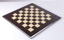 Load image into Gallery viewer, 21" Hardwood Player's Chessboard JLP, USA in Wenge and Maple