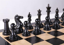 Load image into Gallery viewer, 21" Staunton Ebony Chess Set