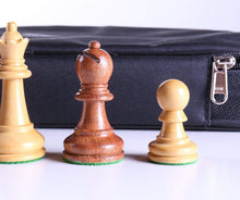Load image into Gallery viewer, 3 5/8" Ultimate Style Wooden Chess Pieces - Babul