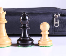 Load image into Gallery viewer, 3 5/8" Ultimate Style Wooden Chess Pieces - Ebony