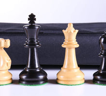 Load image into Gallery viewer, 3 5/8" Ultimate Style Wooden Chess Pieces - Ebony