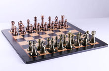 Load image into Gallery viewer, 4 1/4" Metallic Style Pieces on Bird's Eye Maple Board