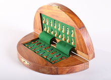 Load image into Gallery viewer, 7" Magnetic Wood Folding Chess Set