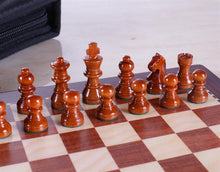 Load image into Gallery viewer, 8" Magnetic Travel Chess Set in Rosewood