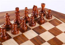 Load image into Gallery viewer, 9” Magnetic Wooden Chess Set - Octagonal