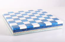 Load image into Gallery viewer, Blue & White Alabaster Inlaid Chest