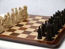 Load image into Gallery viewer, Camelot Chess Pieces by Berkeley - Russet Brown
