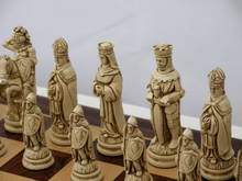 Load image into Gallery viewer, Camelot Chess Pieces by Berkeley - Russet Brown