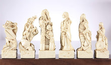 Load image into Gallery viewer, Celtic Vs. Vikings Chess Pieces - SAC Antique Finish