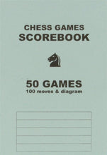 Load image into Gallery viewer, Chess Scorebook