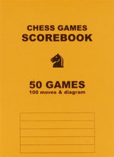 Load image into Gallery viewer, Chess Scorebook