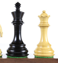 Load image into Gallery viewer, Colombian 3.75" Ebonized Chess Pieces
