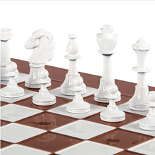 Load image into Gallery viewer, Copper Staunton Chess Set - 11"