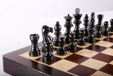 Load image into Gallery viewer, DEAL ITEM: 12" Magnetic Folding Chess Set in Rosewood Boxwood