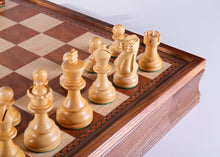 Load image into Gallery viewer, DEAL ITEM: 19" English Chess Set with pull out storage