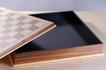 Load image into Gallery viewer, DEAL ITEM: 20" Wood Inlay Chessboard with Storage