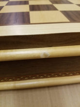 Load image into Gallery viewer, DEAL ITEM: 20" Wood Inlay Chessboard with Storage
