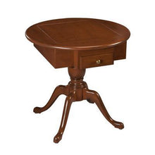 Load image into Gallery viewer, DEAL ITEM: US Made Round Pedestal Game Table, Solid Cherry Wood - 3 in 1