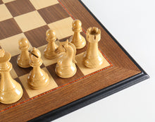 Load image into Gallery viewer, Deluxe Large Gloss Woodgrain Chess Set