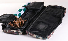Load image into Gallery viewer, Emisario Deluxe Tournament Chess Set Combo - White & Brown