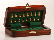 Load image into Gallery viewer, DEAL ITEM: 5" Magnetic Folding Chess Set in Blood Rosewood & White Maple (JUST THE BOARD)