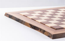 Load image into Gallery viewer, JLP Live Edge Hardwood Chessboard #3
