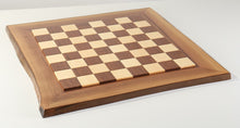 Load image into Gallery viewer, JLP Natural Edge Hardwood Chessboard #11