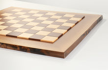 Load image into Gallery viewer, JLP Natural Edge Hardwood Chessboard #12