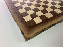 Load image into Gallery viewer, JLP Natural Edge Hardwood Chessboard #20