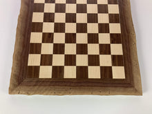 Load image into Gallery viewer, JLP Natural Edge Hardwood Chessboard #21