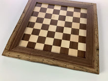 Load image into Gallery viewer, JLP Natural Edge Hardwood Chessboard #22