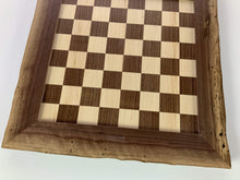 Load image into Gallery viewer, JLP Natural Edge Hardwood Chessboard #23
