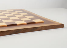 Load image into Gallery viewer, JLP Natural Edge Hardwood Chessboard #8