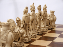 Load image into Gallery viewer, Mandarin Chess Pieces by Berkeley - Cardinal Red
