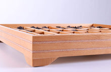 Load image into Gallery viewer, Christopher Columbus Pieces on Beech Wood Storage Chest