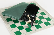 Load image into Gallery viewer, Mini Marshall Chess Set and Bag Combo