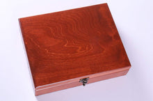 Load image into Gallery viewer, Old World Wooden Treasure Box with Brass Latch (Made in USA)