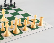 Load image into Gallery viewer, Quality Club Chess Set on Flex Pad Board