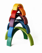 Load image into Gallery viewer, Rainbow Wooden Game