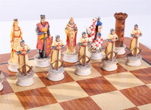 Load image into Gallery viewer, Richard The Lionheart Padauk Board Set