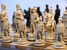 Load image into Gallery viewer, Roman Chess Pieces by Berkeley - Russet Brown