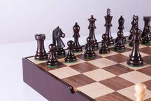 Load image into Gallery viewer, Rosewood Scout Pieces with Walnut and Maple Storage Board