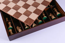 Load image into Gallery viewer, Rosewood Scout Pieces with Walnut and Maple Storage Board