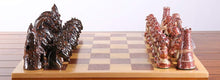 Load image into Gallery viewer, Sanfilippo Chess Set Number XXVI - Dragon Slayers