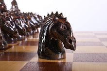 Load image into Gallery viewer, Sanfilippo Chess Set Number XXVI - Dragon Slayers